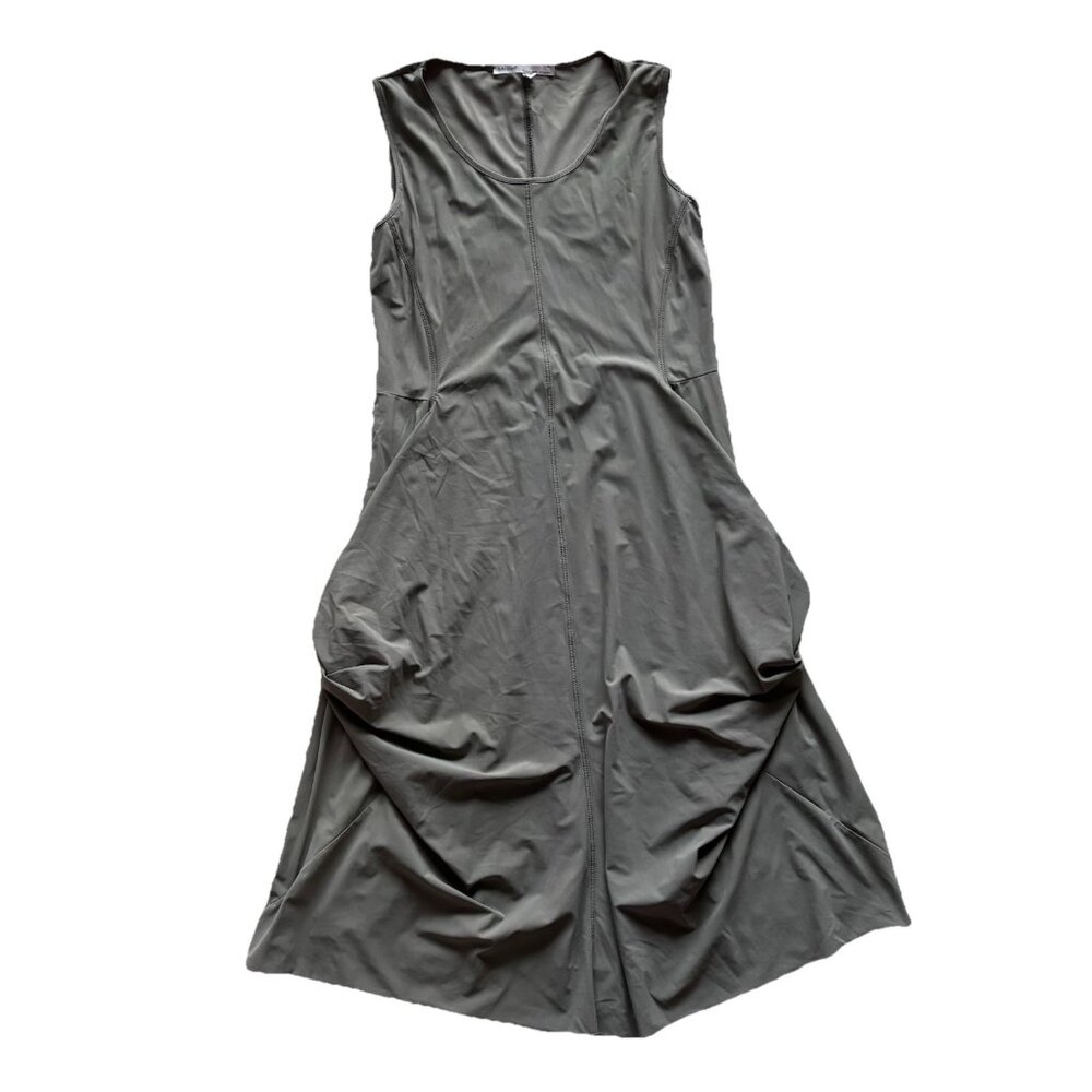 Sun Light Sleeveless Casual Tunic Dress Size 1 Small Lightweight Sage Green